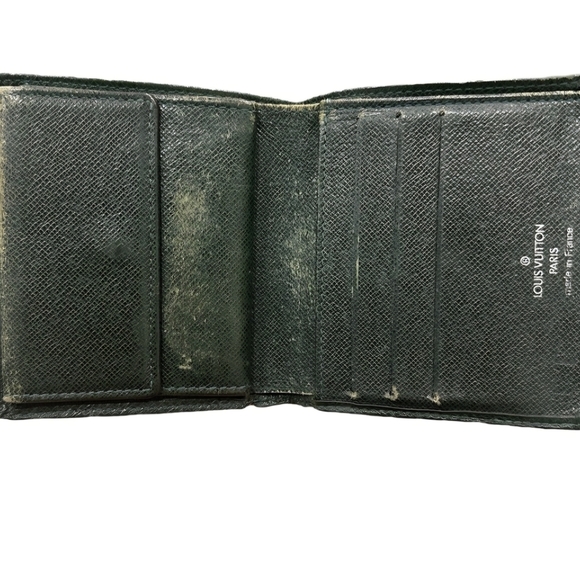 Louis Vuitton Unisex Leather Wallet W Coin Pouch Forest Green - Picture 5 of 7